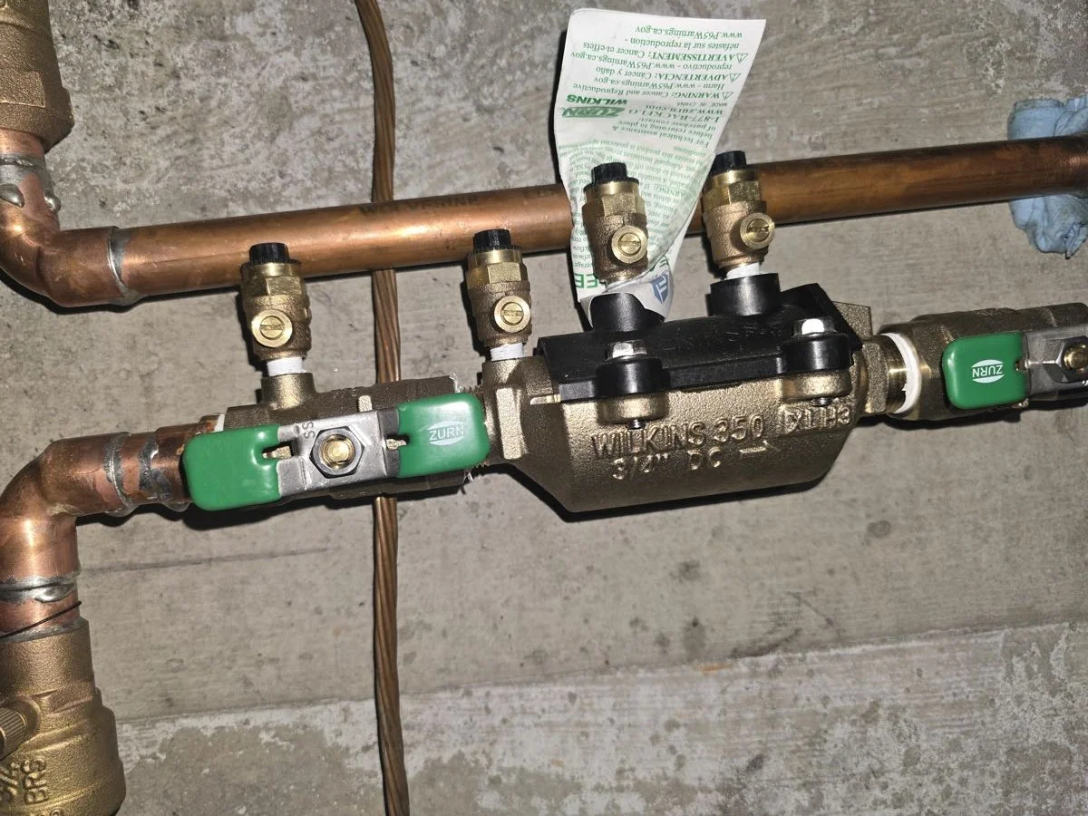 Big Boy Enterprises plumbing, heating and renovation project in Chase, BC