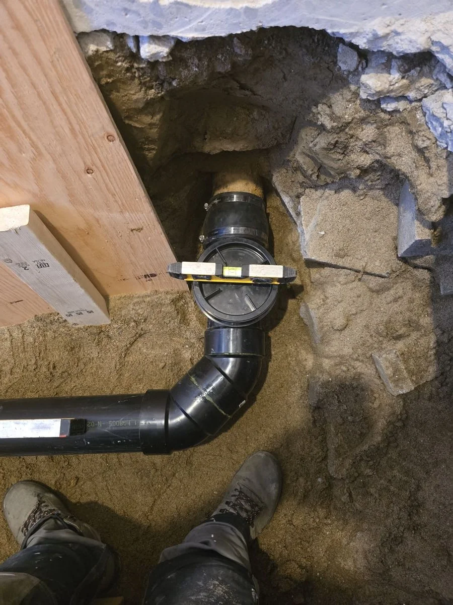 Big Boy Enterprises plumbing, heating and renovation project in Chase, BC