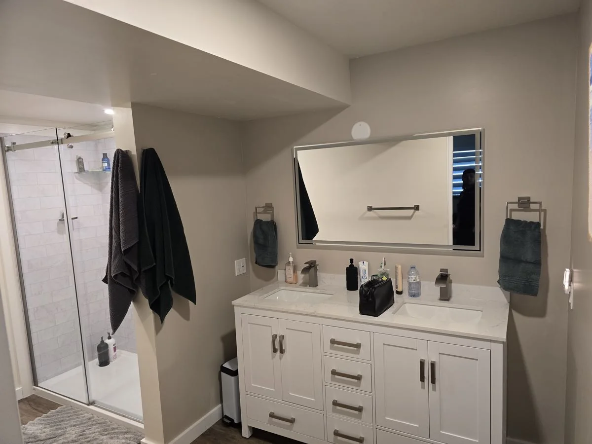 Big Boy Enterprises plumbing, heating and renovation project in Chase, BC