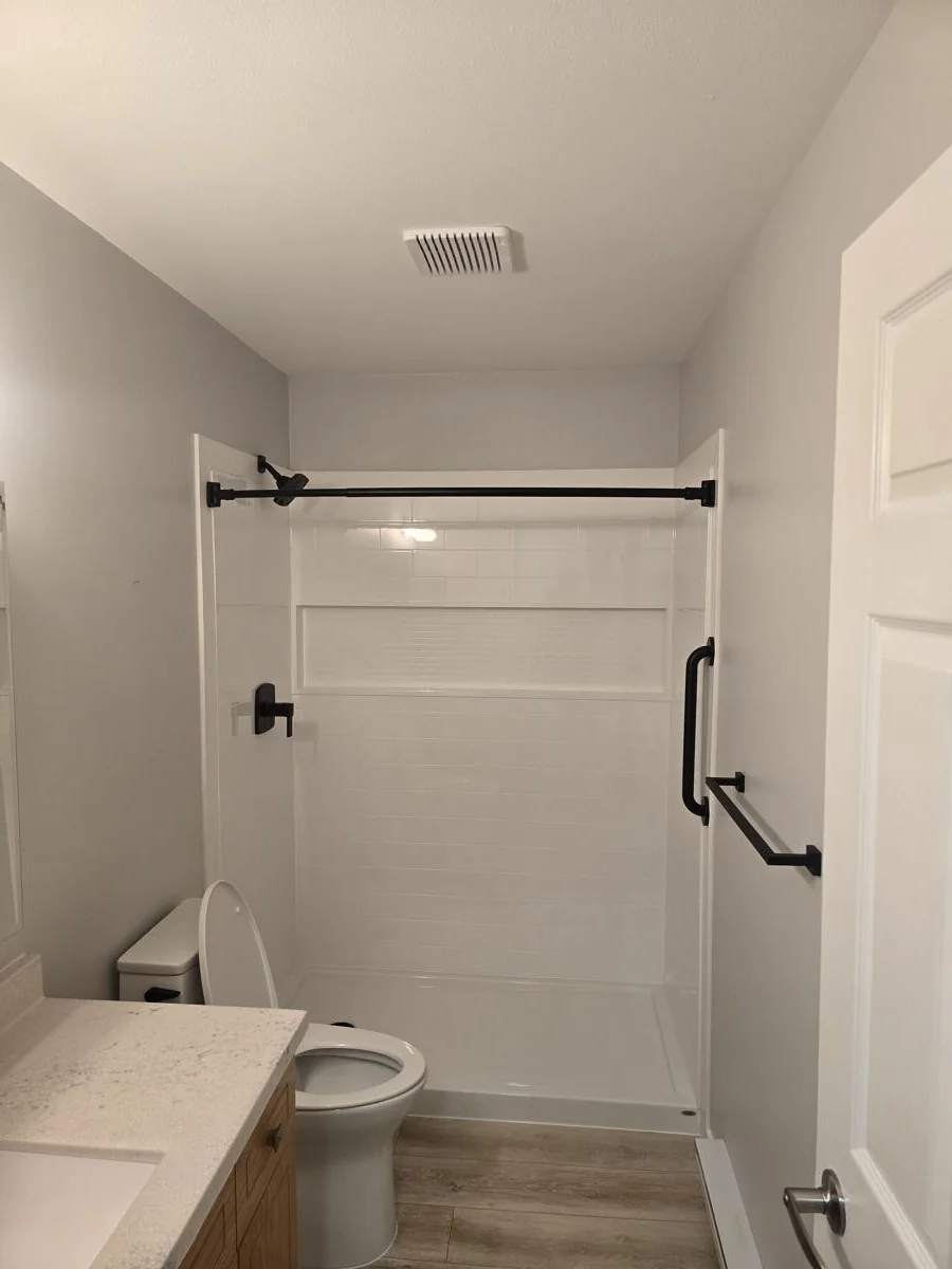 Big Boy Enterprises plumbing, heating and renovation project in Chase, BC