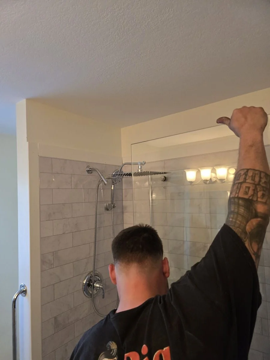 Big Boy Enterprises plumbing, heating and renovation project in Chase, BC