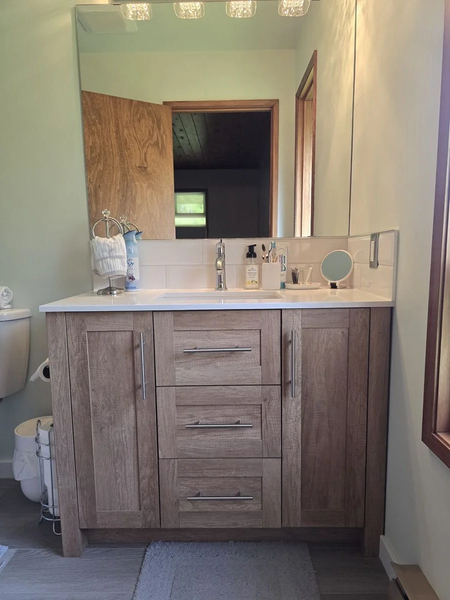 Big Boy Enterprises plumbing, heating and renovation project in Chase, BC